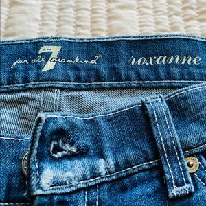 7 For All Mankind Roxanne Skinny Jeans Sz. 31